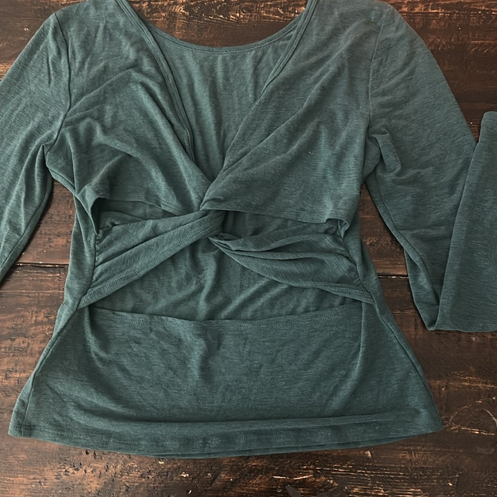 Green Gap Fit workout top size S